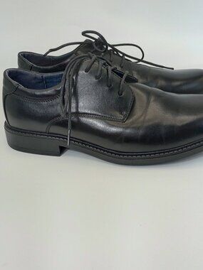 Bruno Marc Downing-02 Men's Black Oxford Dress Shoes Size 9